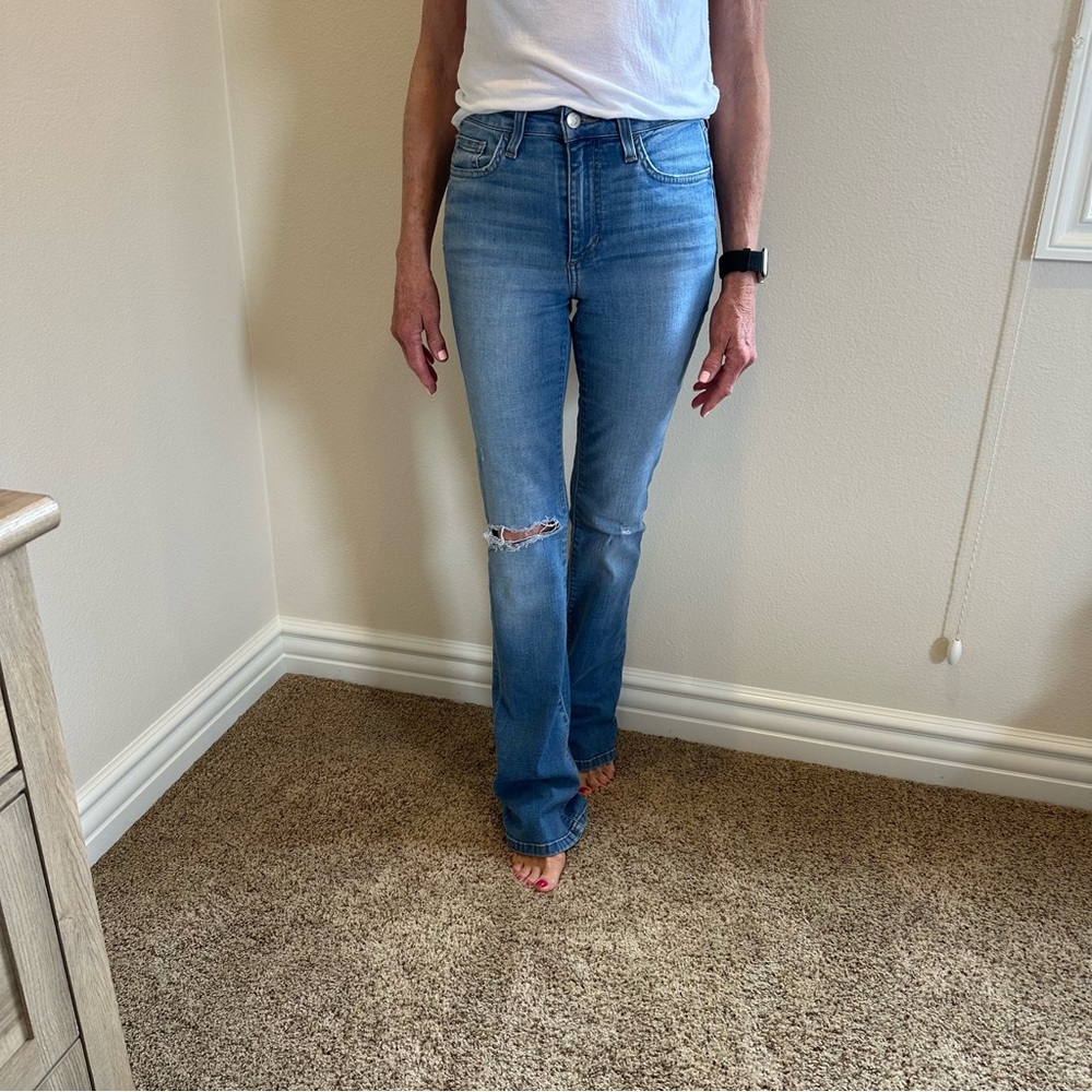 Joe's Jeans Light Blue Flare Denim